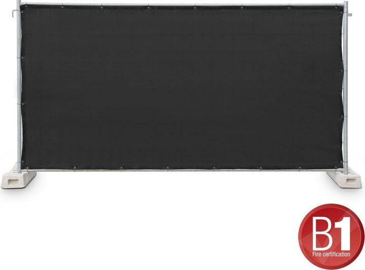Adam Hall 0159 X BAU 1 Bauzaunblende Gaze (1 Stk.)