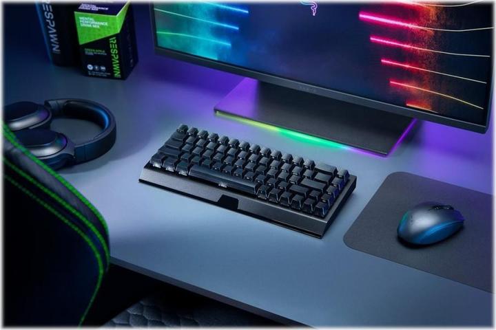 Actual product image Razer BlackWidow V3 Mini HyperSpeed Phantom Edition (US, Wireless, Cable)