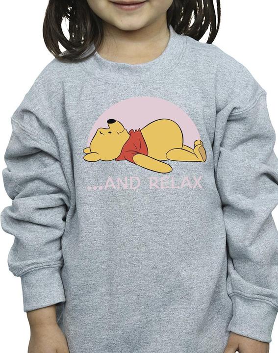 Actual product image Disney Girls Winnie The Pooh Relax Sweatshirt (104)