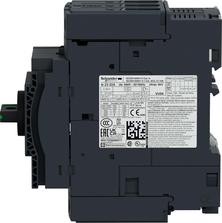 Image du produit Schneider Electric Disjoncteur Moteur Gv3p18