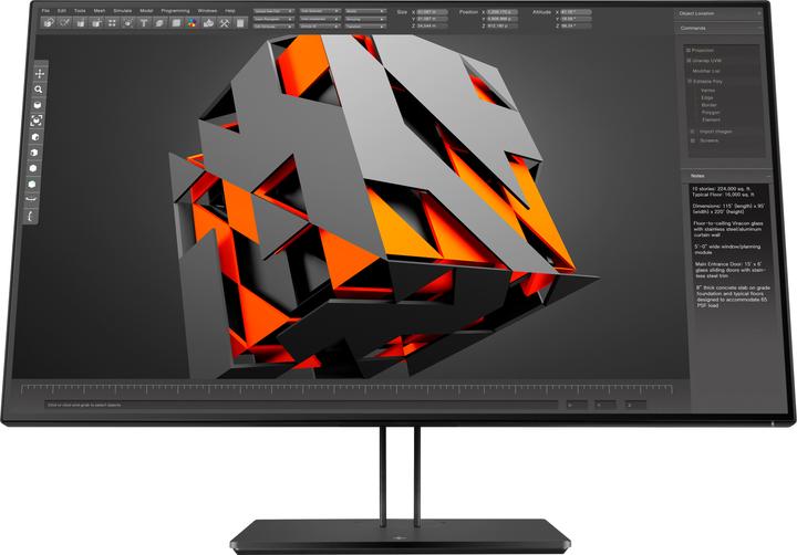 HP Z32 (3840 x 2160 Pixels, 31.50")