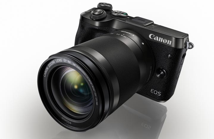 Produktbild Canon EOS M6 Kit - Import (18 - 150 mm, 24.20 Mpx, APS-C / DX)