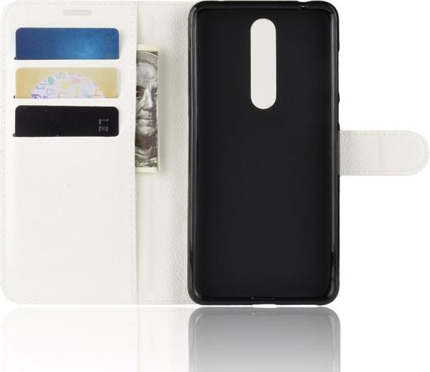 Productafbeelding MU Classic Litchi Leren Boekomslag Serie (Nokia 3.1 Plus)