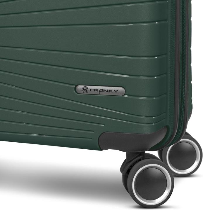 Image du produit Franky Dallas 3.0 4 Rollen Kofferset 3-teilig mit Dehnfalte (188 l, XL (à partir de 115l))