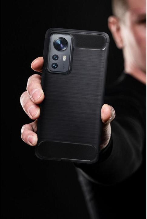 Immagine prodotto Partner Telecom Other OEM CARBON case for HUAWEI P Smart 2019 black (Huawei P Smart+ (2019))