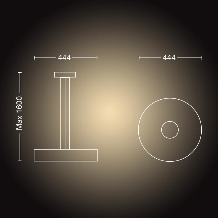 Actual product image Philips Hue Fair Basis BT (3000 lm)