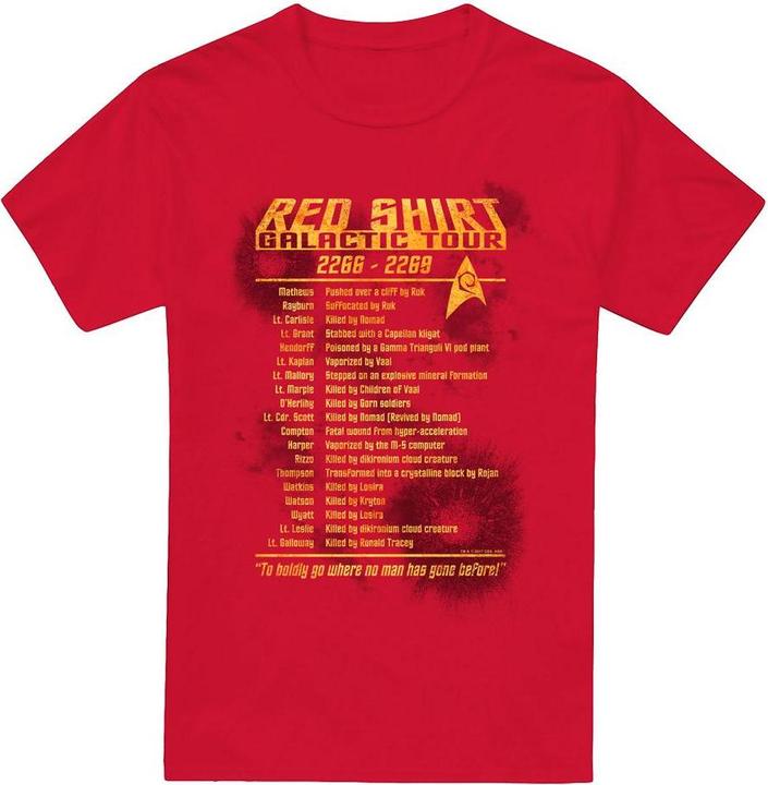 Produktbild Red Shirt Tour TShirt (L)