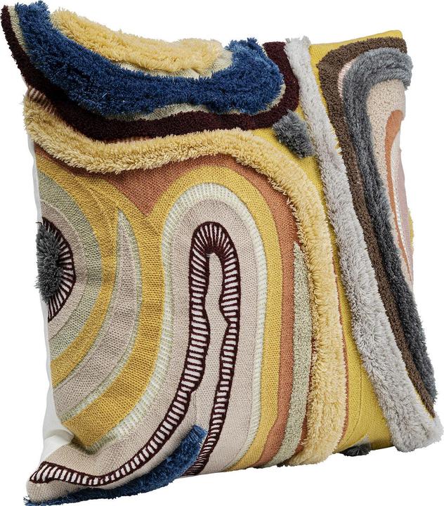 Actual product image Kare Design Cushion Lava Brown 45x45cm (45 x 45 cm)