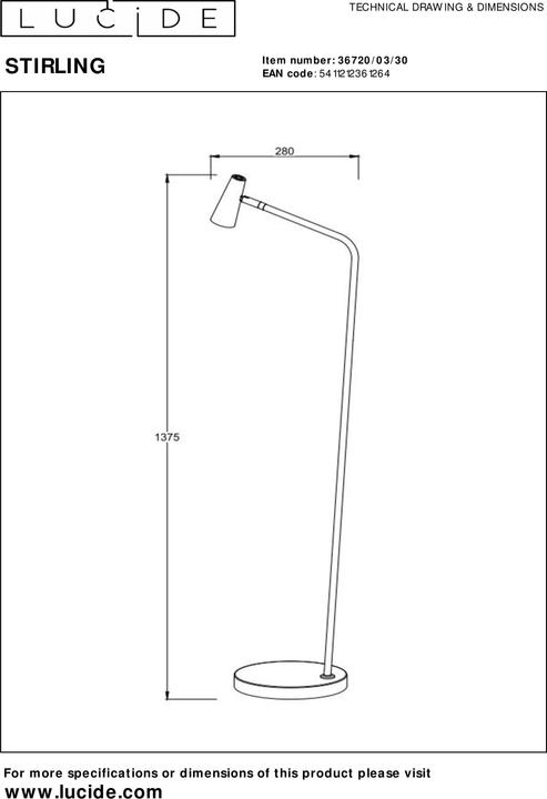 Image du produit Lucide Stirling (230 lm)