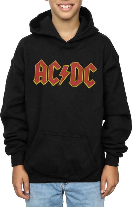Actual product image AC/DC Boys Red Logo Hoodie (140, 146)
