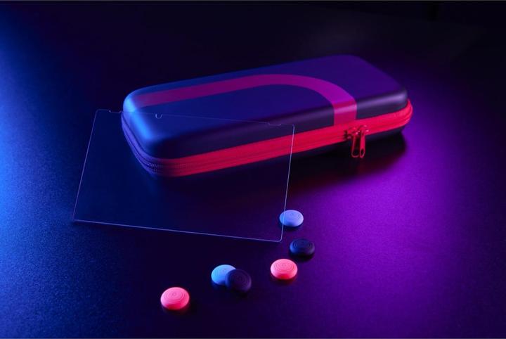 Actual product image Urage 8in1 set (case, protective glass, control attachments) for N. Switch, black/red (Switch)