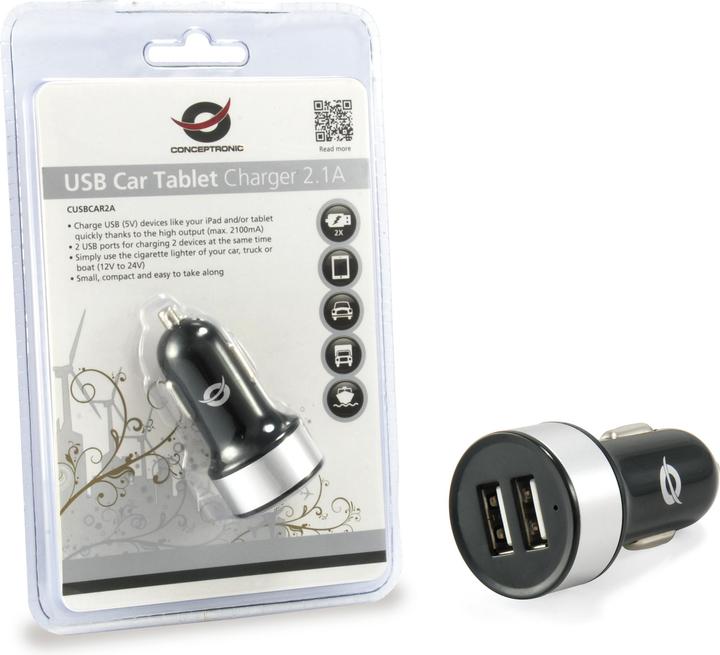 Actual product image Conceptronic 2 x USB 12 -