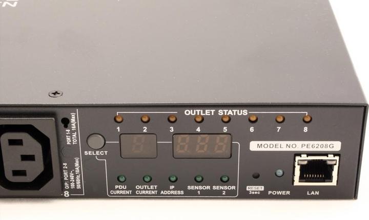 Image du produit Aten Interrupteur d'alimentation IP (8 x, CEI 320, C13)