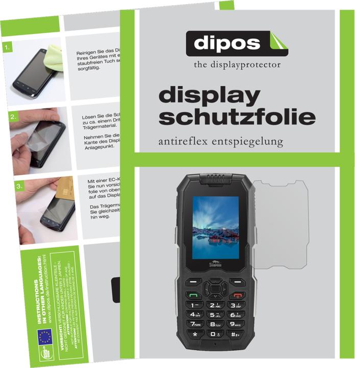 Produktbild Dipos Displayschutzfolie Antireflex (5 Stück, AGM M2)