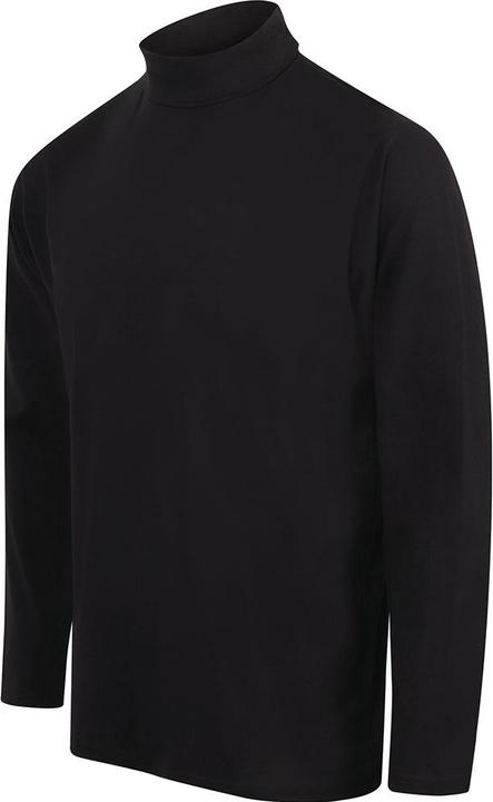 Actual product image Henbury Turtleneck sweatshirt, long sleeves, high cotton content (S, M, L, XL, XXL)