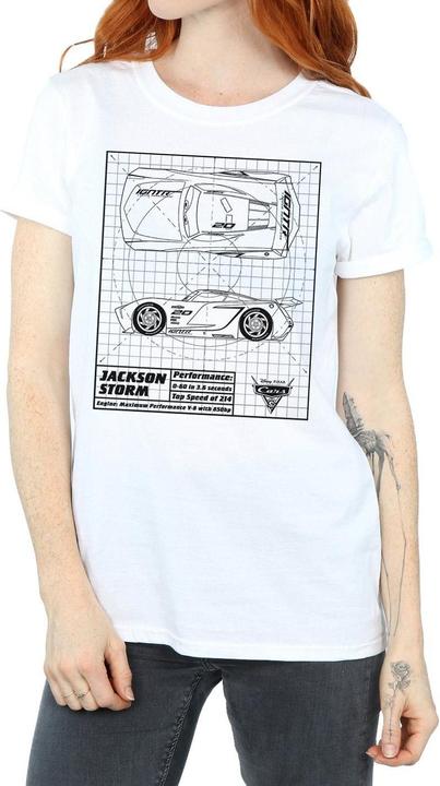 Produktbild Disney Cars Jackson Storm Blueprint TShirt (XXL)