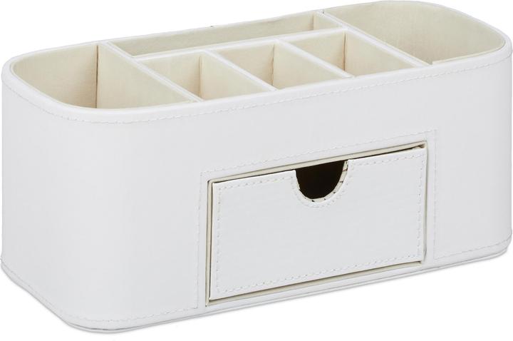 Actual product image Relaxdays Desk Organiser Faux Leather