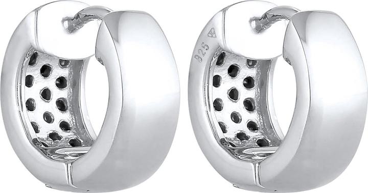 Immagine prodotto Elli Orecchini Creoles Crystals Sparkling Argento 925 (Argento 925, Cristallo di vetro)