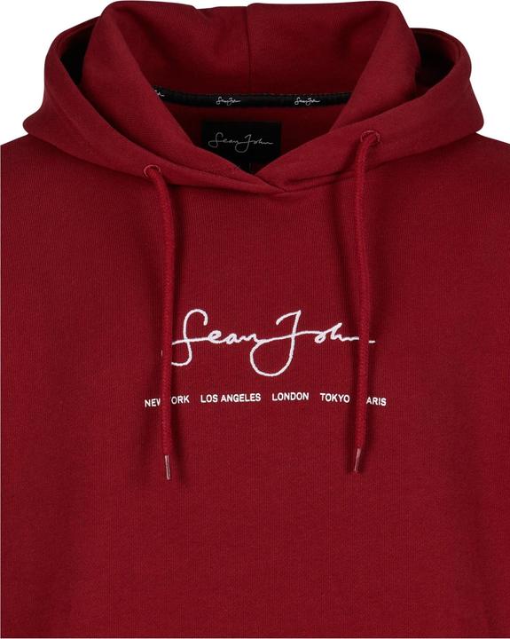 Produktbild Sean John JM-HD012-052-02 Classic Logo Essential Hoodie dark red - 76565 (XS)
