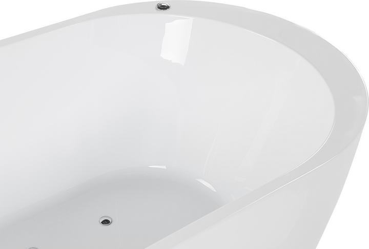 Image du produit Beliani Baignoire à poser blanche avec LED 170 x 80 cm NEVIS (237 l, 80 cm)