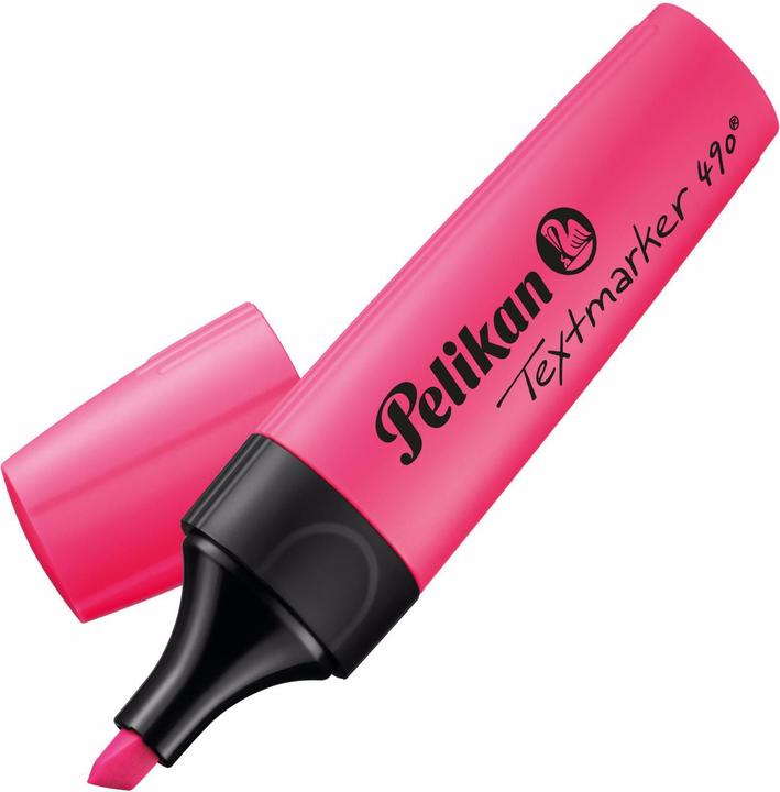 Actual product image Pelikan Textliner 490 Neon Pink (Neon pink, 5 mm, 1 x)