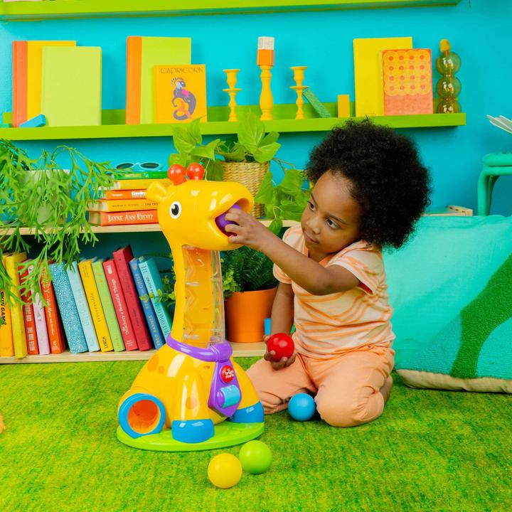 Actual product image Bright Starts Spin & giggle giraffe