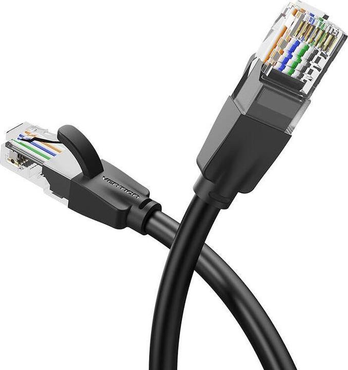 Actual product image Vention Cable sieciowy UTP kat.6 IBEBU 35m czarny (UTP, CAT6, 35 m)