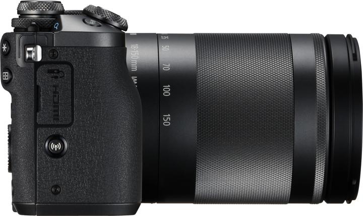 Produktbild Canon EOS M6 Kit - Import (18 - 150 mm, 24.20 Mpx, APS-C / DX)