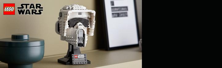 Actual product image LEGO Scout Trooper Helmet (75305, LEGO Star Wars)