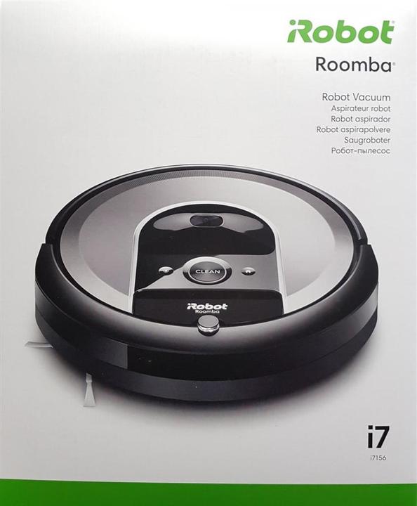 Image du produit iRobot Roomba i7 i7156 Aspirateur-robot, argenté (Robot vacuum)