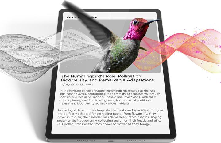 Actual product image Lenovo Idea Tab Pro (WLAN only, 12.70", 256 GB, Luna Grey)
