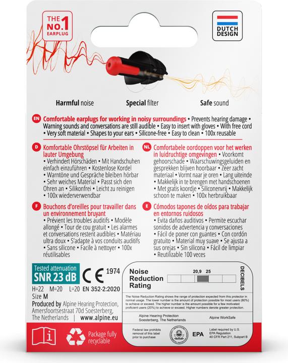 Produktbild Alpine WorkSafe (2 x)