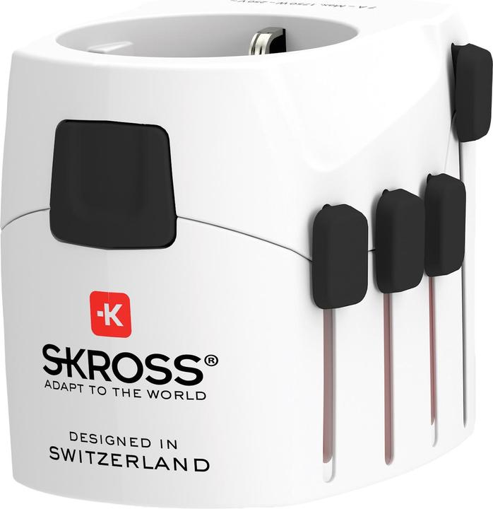 Actual product image Skross Pro World Travel 3 Poles Adaptor