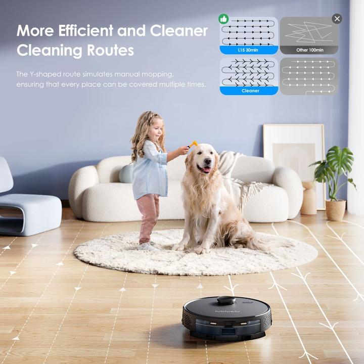 Immagine prodotto Lubluelu Vacuum cleaner 15 vacuum cleaner (Robot aspirapolvere)