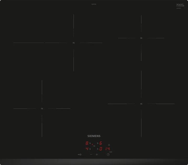 Actual product image Siemens Built-in cooker set, EI631CFB1E + HE213ABB4, Built-in cooker, Induction hob, EQ322IAAB