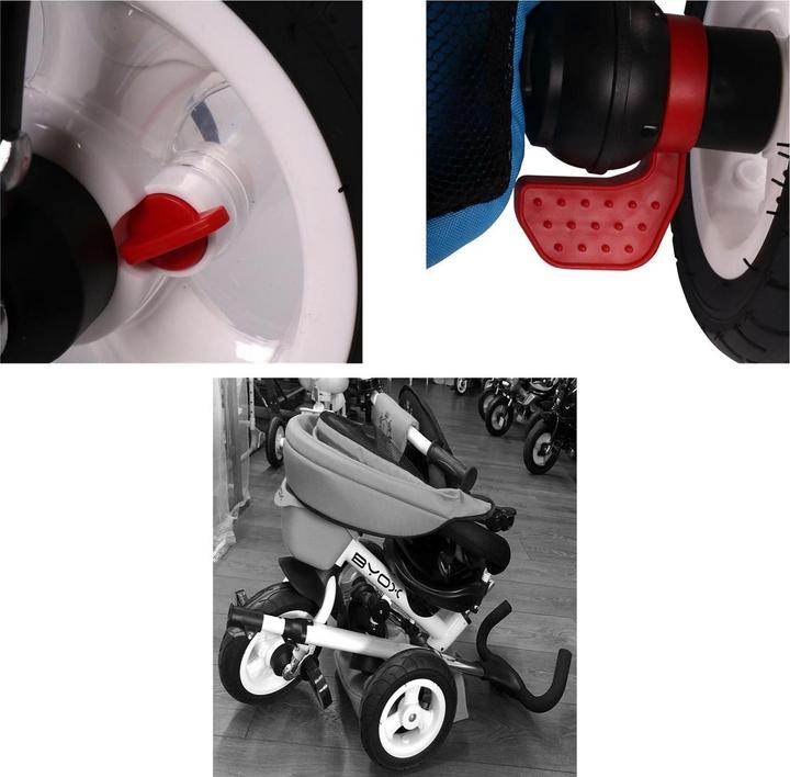 Actual product image Byox Tricycle Flexy Lux 3 in 1 tricycle