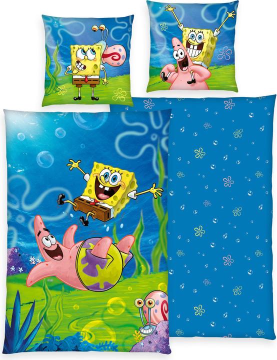 Actual product image Safta Spongebob bed linen 70/90+140/200 cm