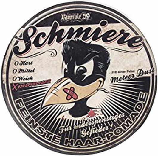 Rumble59 Schmiere Feinste Haar-Pomade Knüppelhart (Haarcreme, 140 ml)