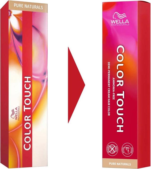 Image du produit Wella Color Touch Pure Naturals - 8/05 (Rouge, Blond)