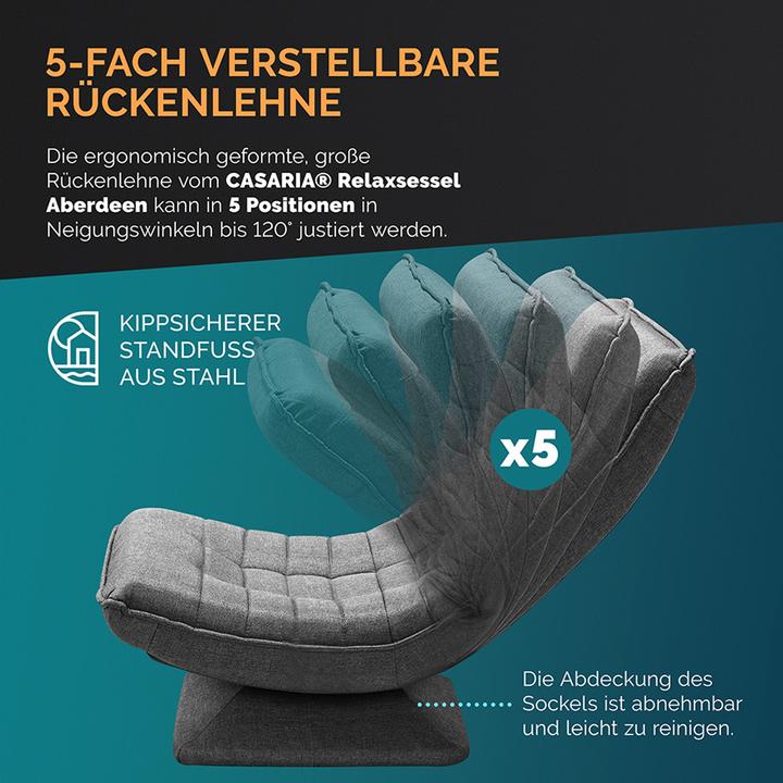 Produktbild Casaria Bodenstuhl