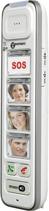 Actual product image Geemarc AMPLIDECT COMBI-PHOTO 295 Corded telephone for senior citizens Answering machine, photo keys