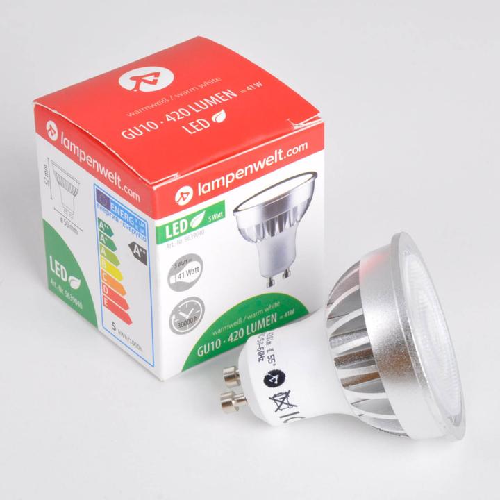 Actual product image Lindby Gu10 (GU10, 5 W, 420 lm, 1 x, F)