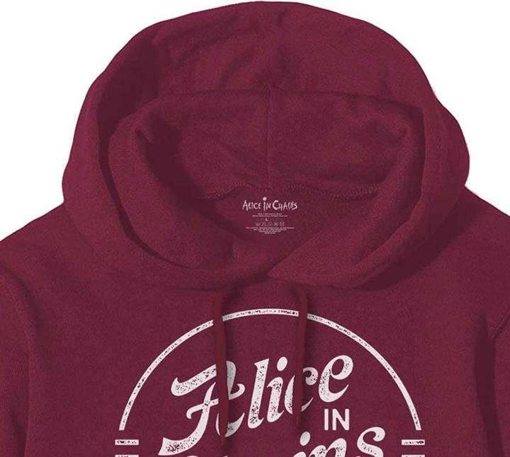 Actual product image Alice In Chains Unisex Adult Circle Logo Pullover Hoodie (XXL)