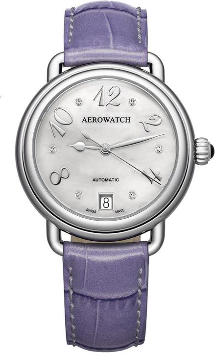 Aerowatch 1942 Lady Elegance Automatica (Orologio da polso analogico, Fatto in Svizzera, 35 mm)