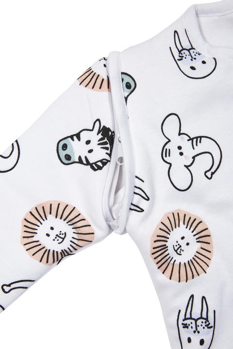 Immagine prodotto Meyco Sacco nanna Baby Animal con maniche staccabili (60 cm)