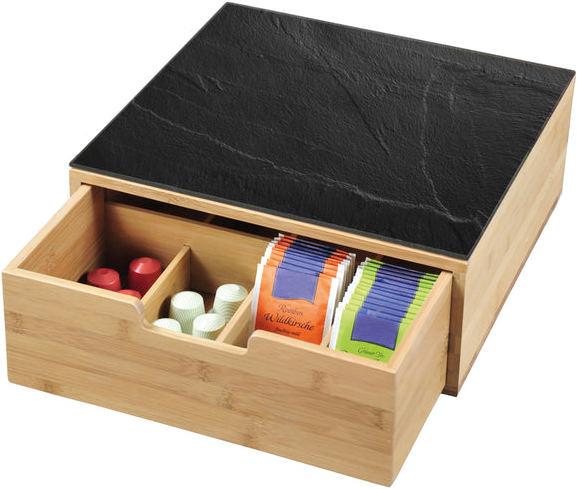 Kesper Box mit Schublade für Kaffee/Tee