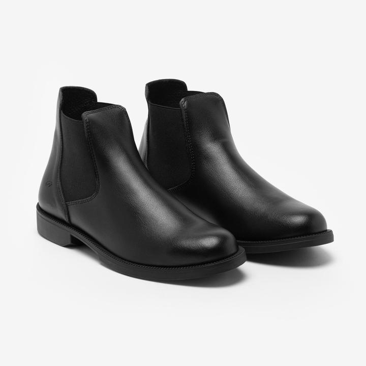 Produktbild Fouganza Reitstiefeletten 500 Damen/Herren schwarz (39)