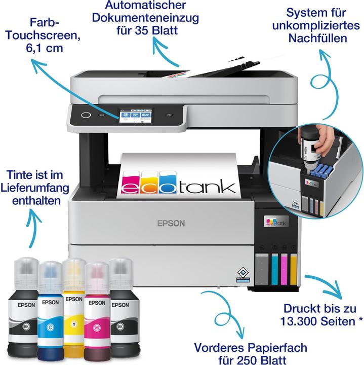 Actual product image Epson EcoTank ET-5150 (Ink tank, Colour)