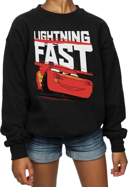 Immagine prodotto Disney Cars Lightning Fast Felpa Ragazze (140, 146)