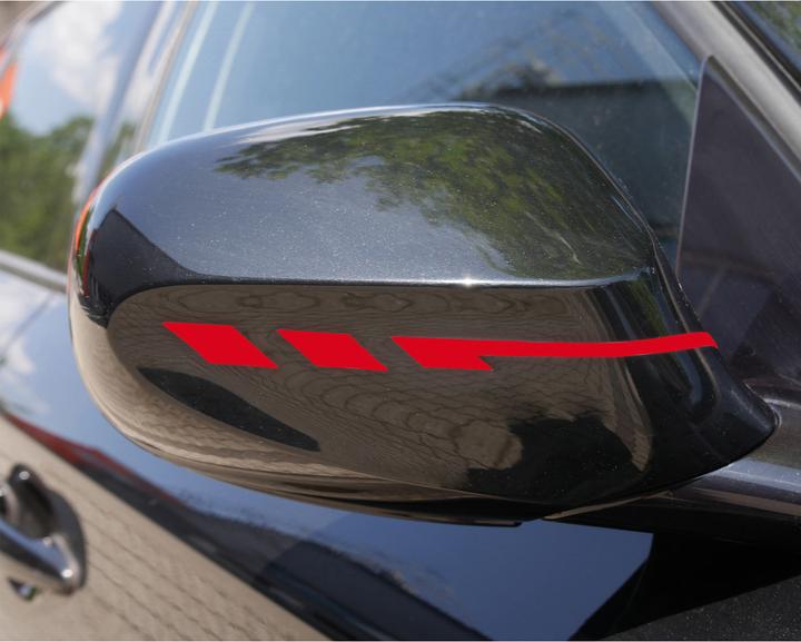 Actual product image Foliatec PIN Striping Mirror Cap